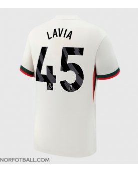 Billige Fotballdrakt Chelsea Romeo Lavia #45 Replika Bortedrakt 2025-26 Kortermet Billige Fotballdrakt Chelsea Romeo Lavia #45 Replika Bortedrakt 2025-26 Kortermet